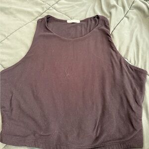 Women's Black Sleeveless Top